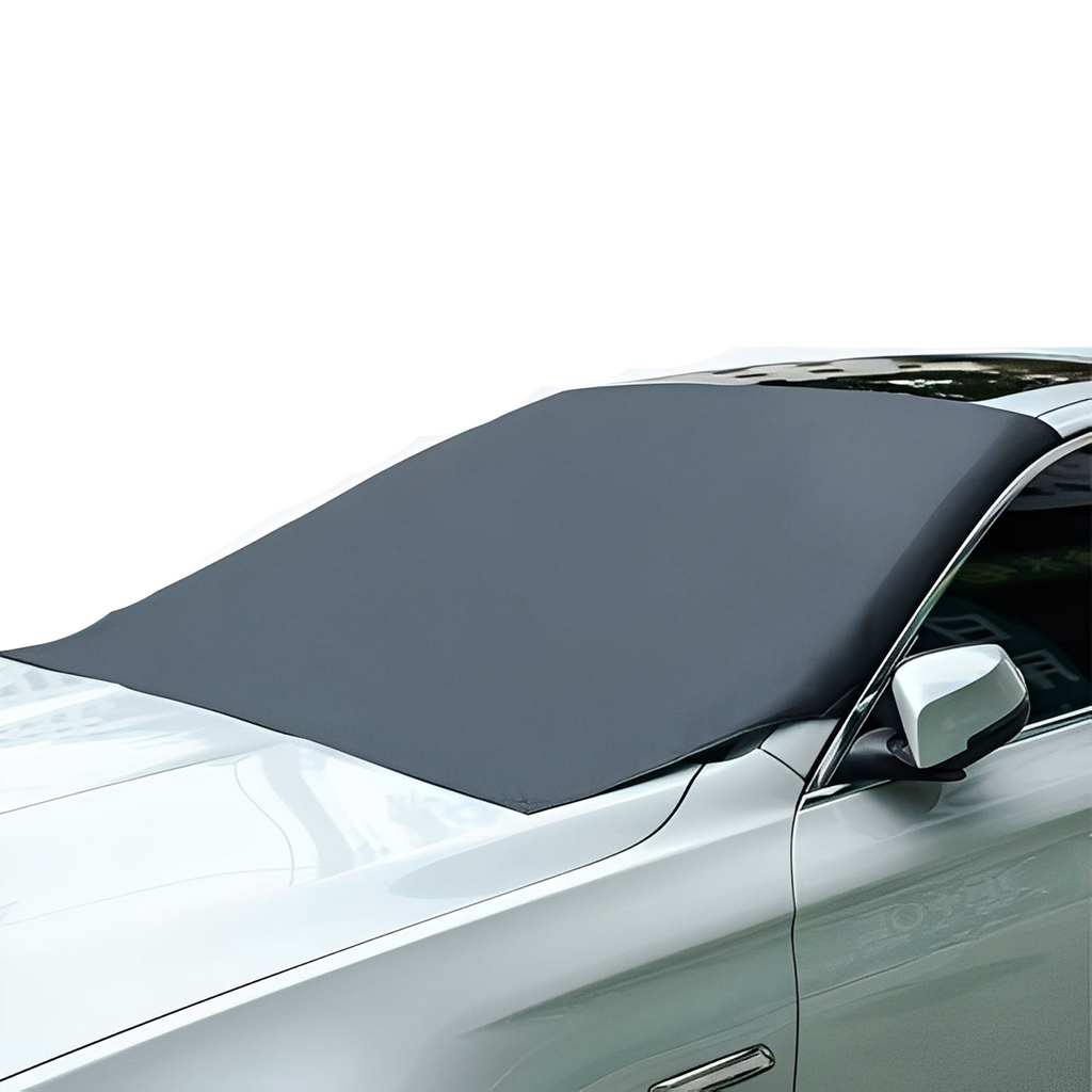 Magnetic Windshield Cover with Convenient Storage Pouch – Ultimate Protection Against Snow, Ice, and Frost