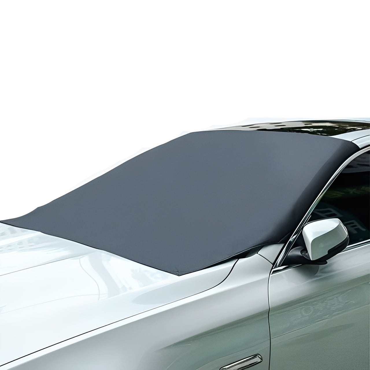 Magnetic Windshield Cover with Convenient Storage Pouch – Ultimate Protection Against Snow, Ice, and Frost
