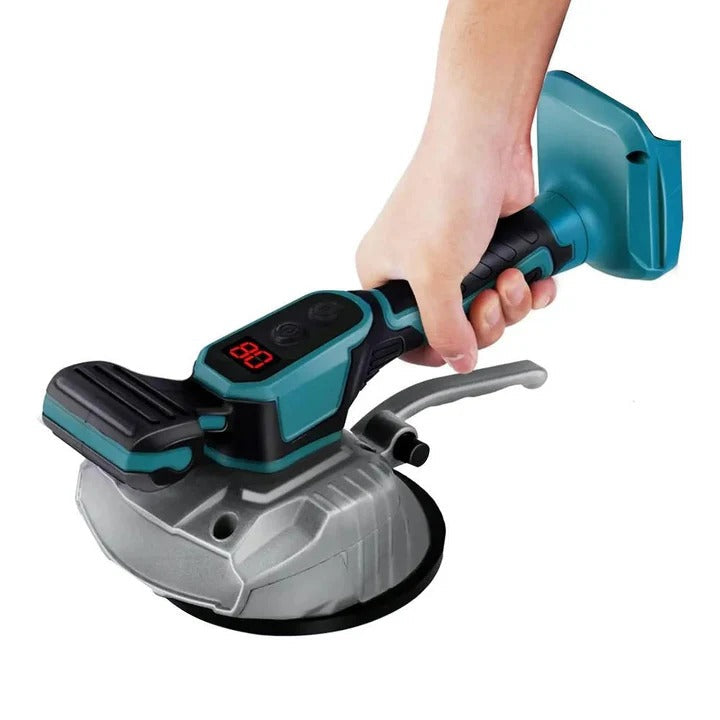 Rechargeable Vibration Tile Suction Cup Tool with LCD Display - Effortless Tile Lifting & Installation