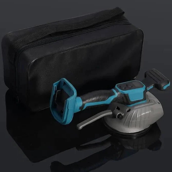 Rechargeable Vibration Tile Suction Cup Tool with LCD Display - Effortless Tile Lifting & Installation
