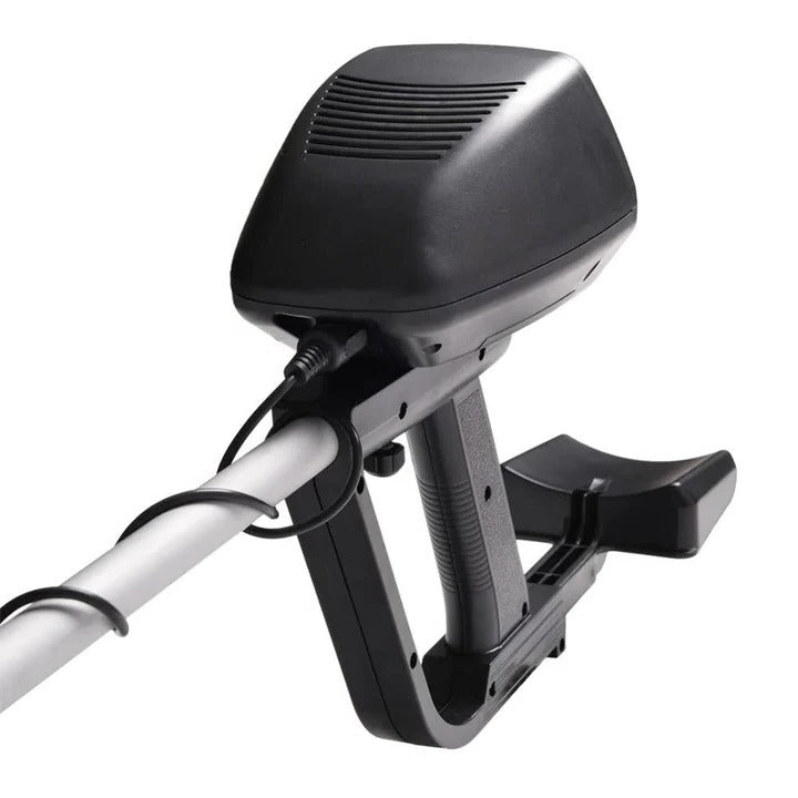 High-Precision Metal Detector with LCD Display, Adjustable Stem & Target Pointer Meter - Perfect for Treasure Hunting
