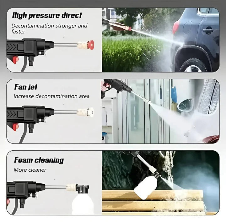 Cordless Rechargeable Water Spray Device - Dual Spray Modes for Versatile Use