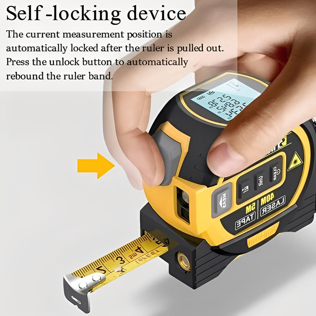3-in-1 Infrared Laser Distance Measuring Tool - Accurate Measurement, Area Calculation & Volume Measurement