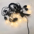 Outdoor Edison Style LED String Lights - Warm White Bulbs for Patio, Garden, and Party Decor