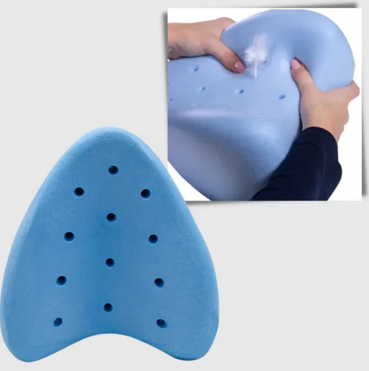 Ergonomic Memory Foam Leg Pillow for Optimal Knee and Hip Support - Comfort & Pain Relief
