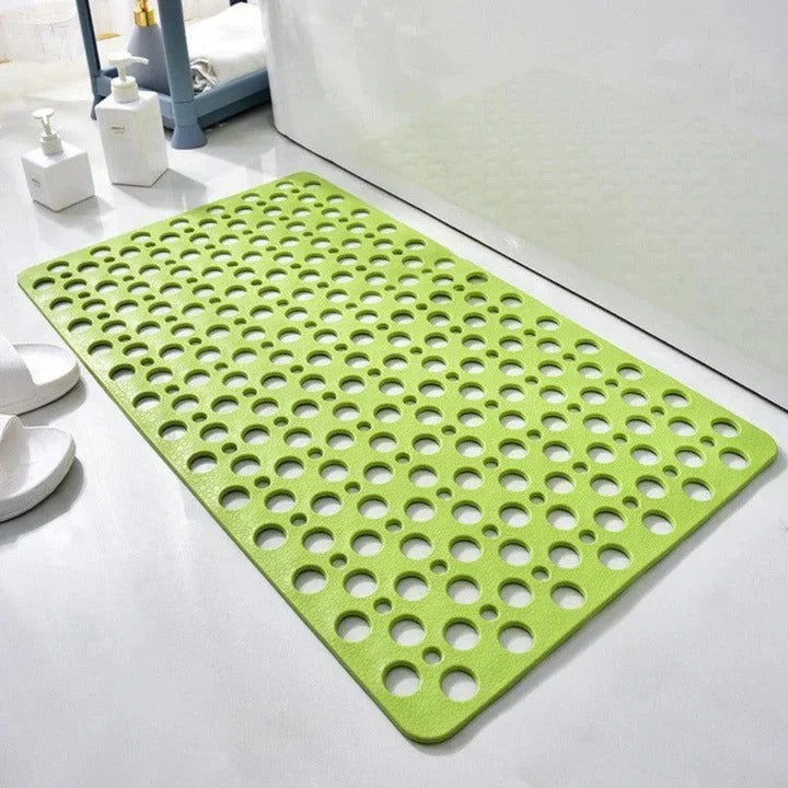 Non-Slip Shower Mat for Bathroom - Quick-Dry, Machine Washable, Anti-Bacterial, and Stylish Design