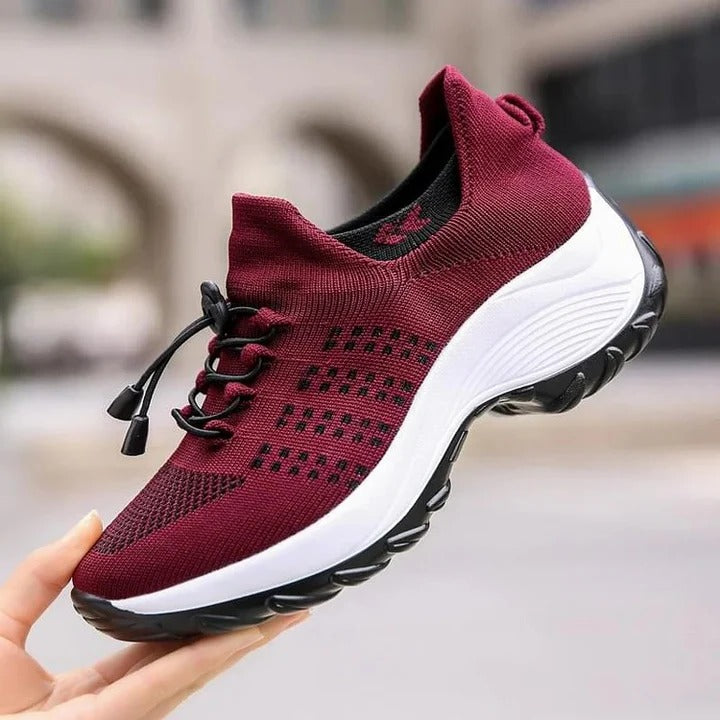 Unisex Wide Toe Box Walking Sneakers - Comfortable & Breathable Footwear for All-Day Support