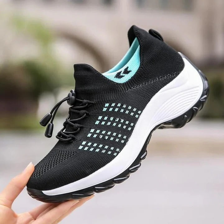 Unisex Wide Toe Box Walking Sneakers - Comfortable & Breathable Footwear for All-Day Support