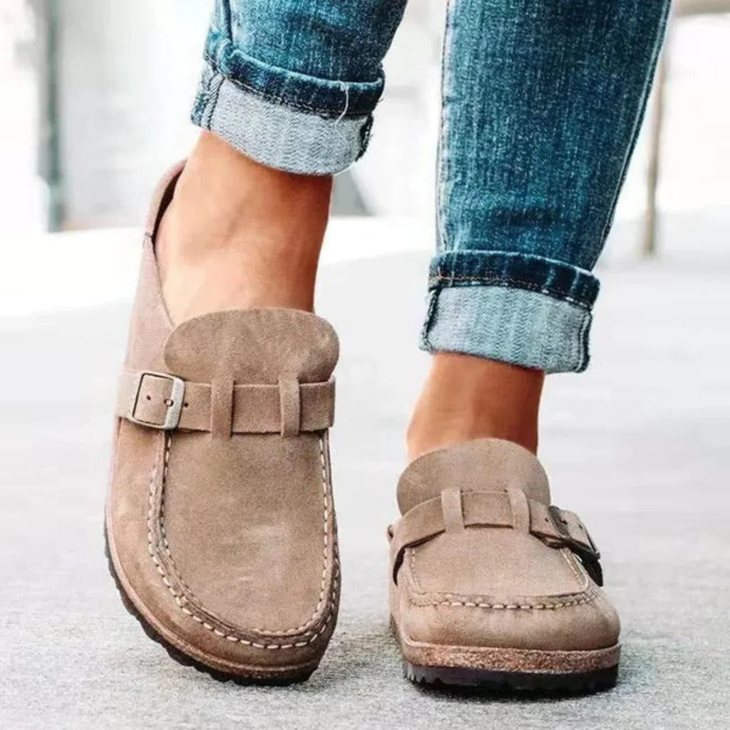 Women's Cushioned Slipper Sandals with Arch Support - Comfortable Footwear for Home & Outdoors