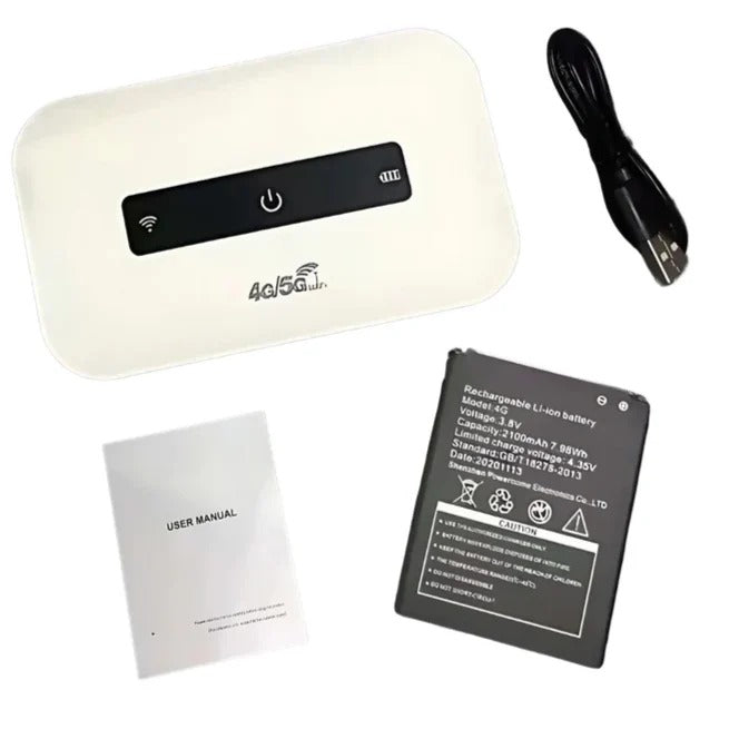 4G LTE Portable Wi-Fi Router with SIM Slot - High-Speed Mobile Internet Access Anywhere