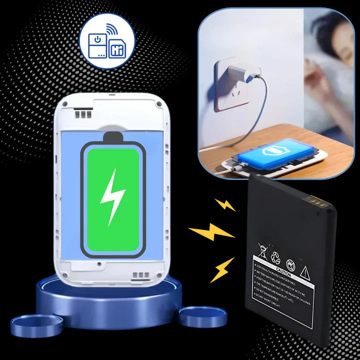 4G LTE Portable Wi-Fi Router with SIM Slot - High-Speed Mobile Internet Access Anywhere