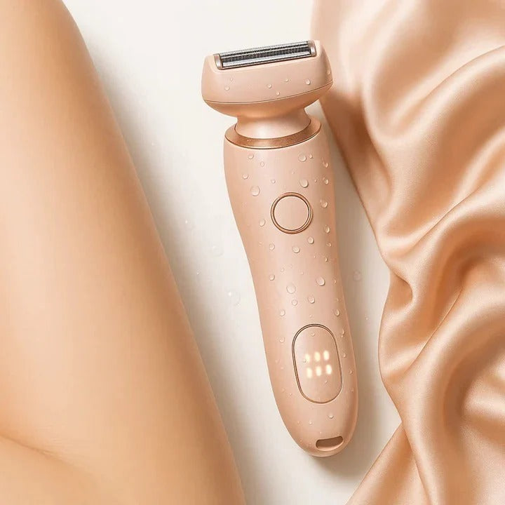 Rechargeable Cordless Women's Hair Trimmer - Precision Grooming Tool for Effortless Hair Removal