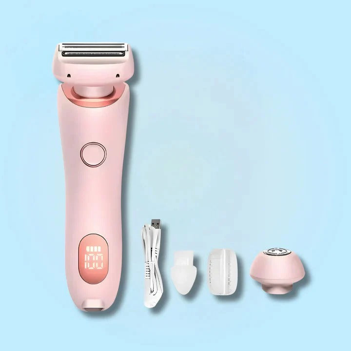Rechargeable Cordless Women's Hair Trimmer - Precision Grooming Tool for Effortless Hair Removal