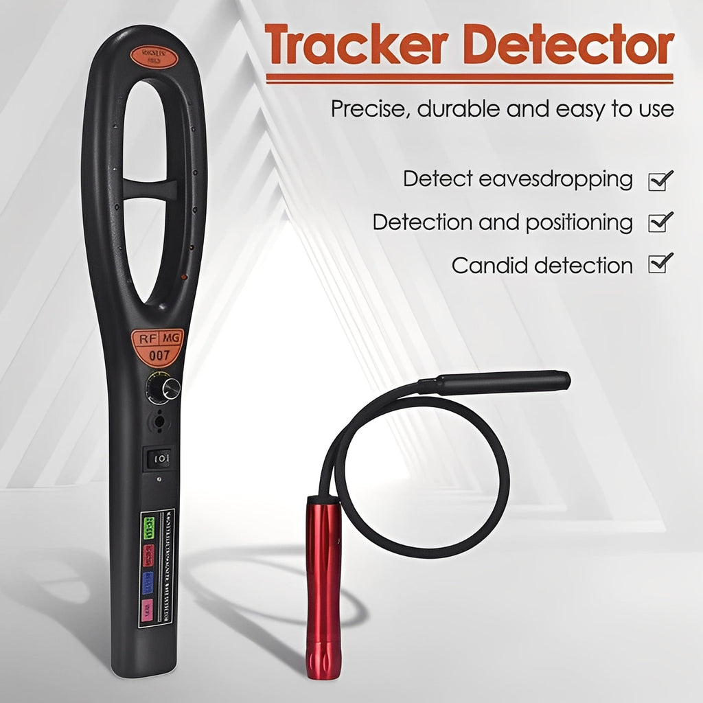 Rechargeable RF Signal Scanning Device - Portable Frequency Detector with Long Battery Life
