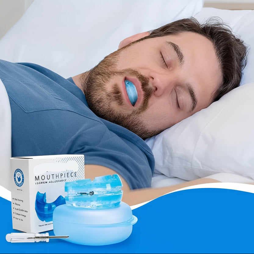 Customizable Adjustable Mouthpiece with Screw Fit for Comfortable Nighttime Sleep