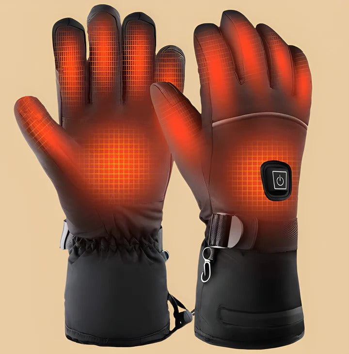 Rechargeable Electric Heated Gloves for Ultimate Warmth - Adjustable Temperature, Waterproof, & Touchscreen Compatible