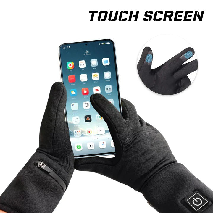 Rechargeable Heated Glove Liners with 7.4V Batteries & Dual Charger - Ultimate Warmth for Cold Weather Activities