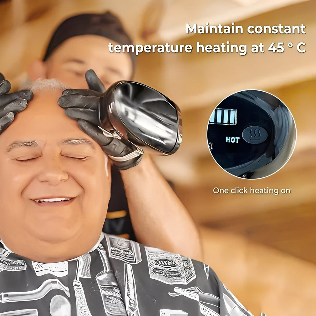 Portable USB Rechargeable Handheld Massager - Deep Tissue Relief & Relaxation for Home & Travel