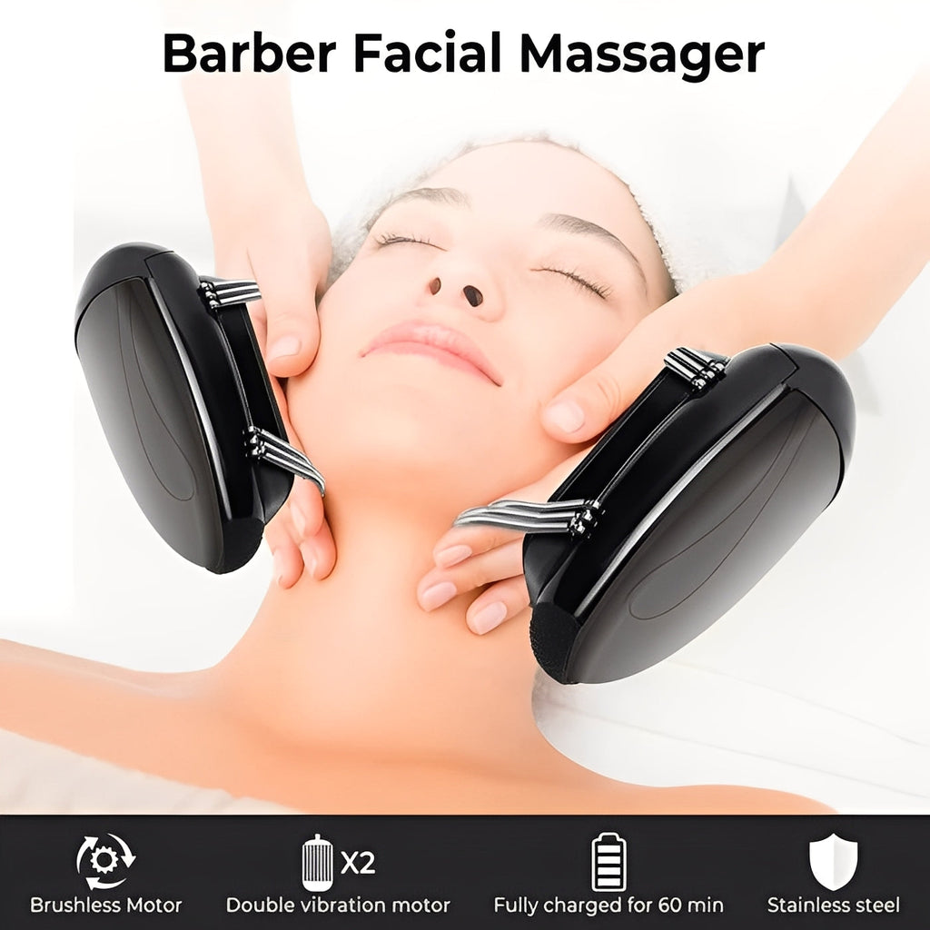 Portable USB Rechargeable Handheld Massager - Deep Tissue Relief & Relaxation for Home & Travel