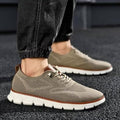 Men's Urban Casual Walking Shoes - Breathable Knit Upper & Wide Toe Box for Comfort