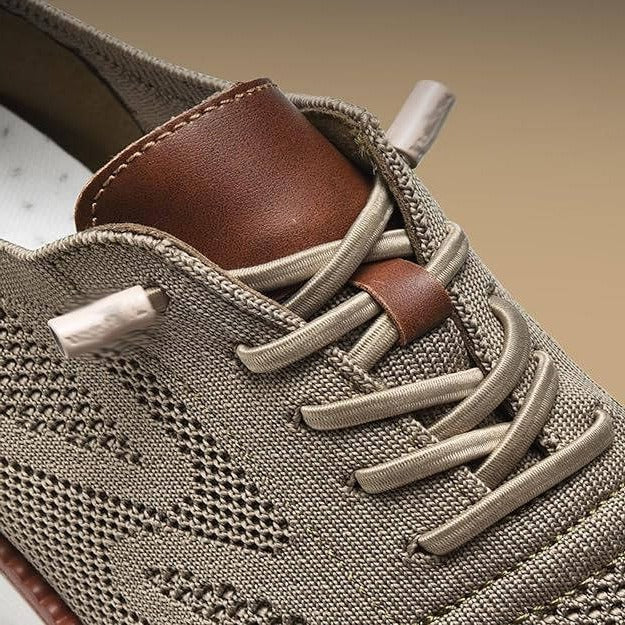 Men's Urban Casual Walking Shoes - Breathable Knit Upper & Wide Toe Box for Comfort