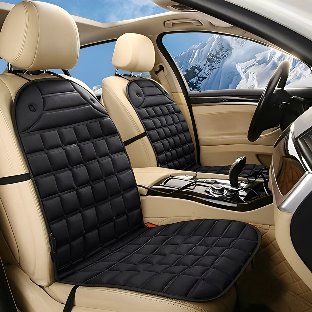 Premium Heated Car Seat Cushion with Adjustable Temperature Control for Ultimate Comfort