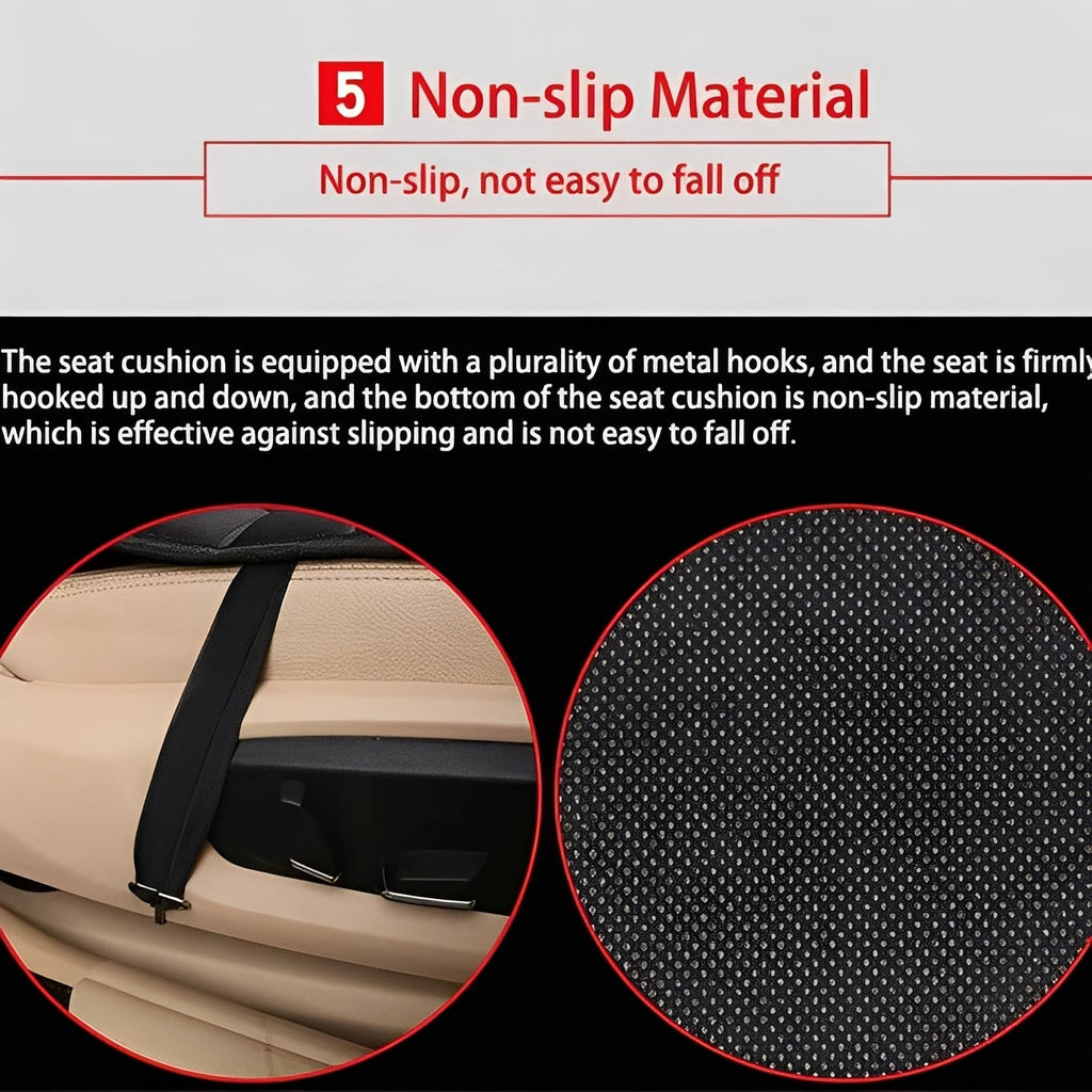 Premium Heated Car Seat Cushion with Adjustable Temperature Control for Ultimate Comfort