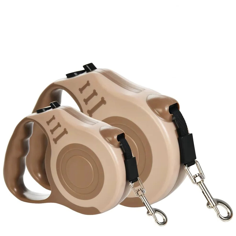 Durable Retractable Dog Leash with Strong Nylon Tape - Adjustable Length, Ergonomic Handle, Perfect for Small to Large Dogs