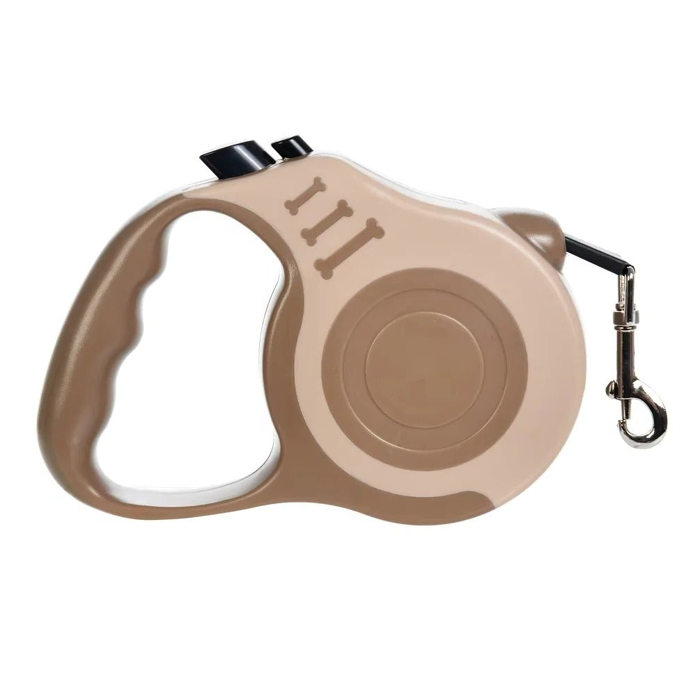 Durable Retractable Dog Leash with Strong Nylon Tape - Adjustable Length, Ergonomic Handle, Perfect for Small to Large Dogs