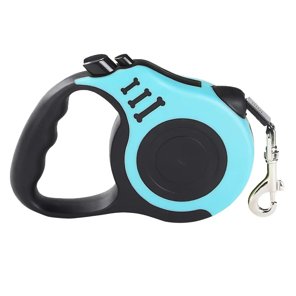 Durable Retractable Dog Leash with Strong Nylon Tape - Adjustable Length, Ergonomic Handle, Perfect for Small to Large Dogs