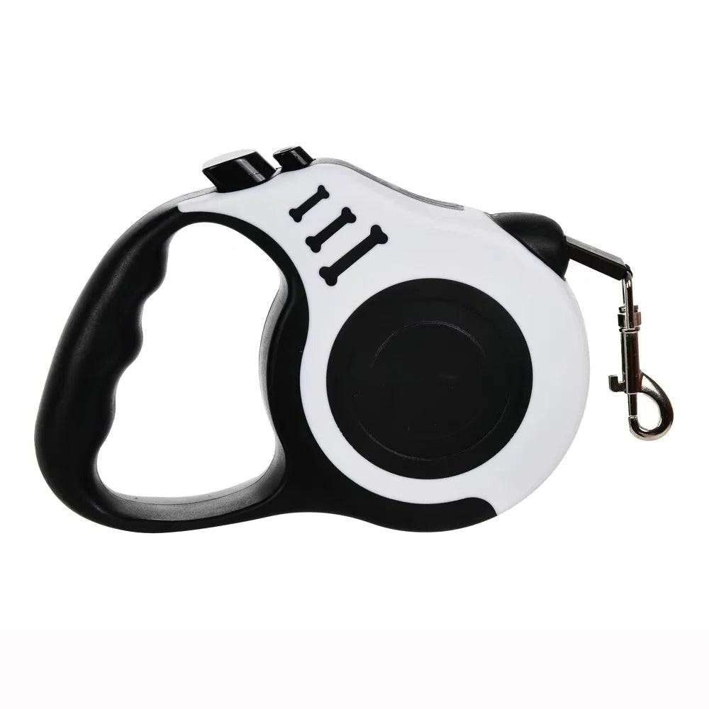 Durable Retractable Dog Leash with Strong Nylon Tape - Adjustable Length, Ergonomic Handle, Perfect for Small to Large Dogs