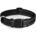 Adjustable Nylon Dog Collar with Durable Clip Buckle - Comfortable & Stylish Pet Accessory