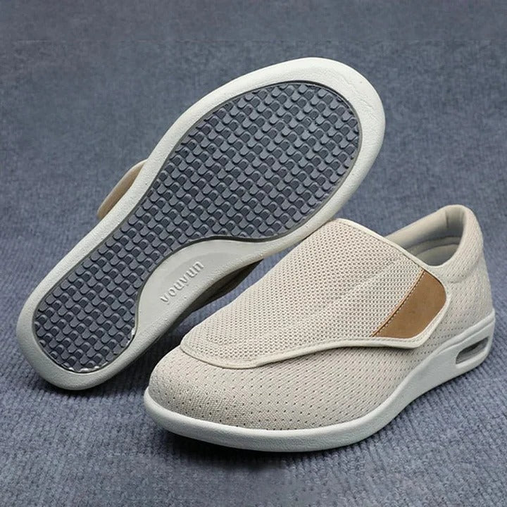 Women's Comfortable Wide Toe Box Shoes with Removable Foam Insoles for Enhanced Support and Fit
