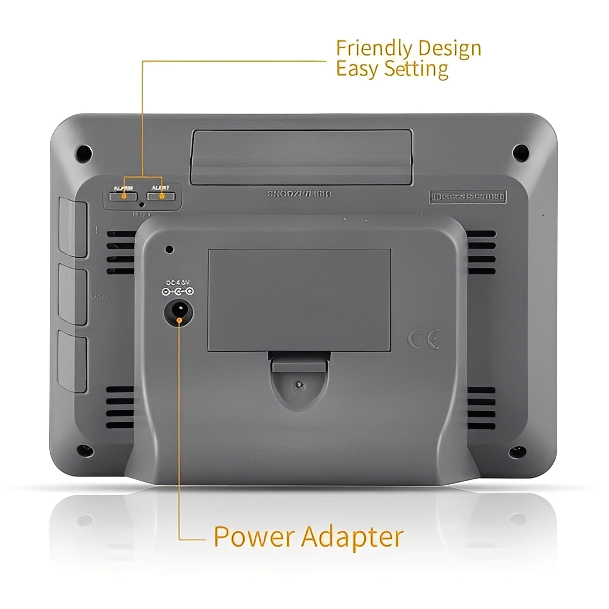Smart Wireless Temperature and Humidity Monitor - Indoor & Outdoor Use with Real-Time Alerts