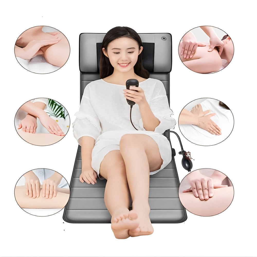 Adjustable Massage Mat with Heat Function - Multiple Modes for Ultimate Relaxation