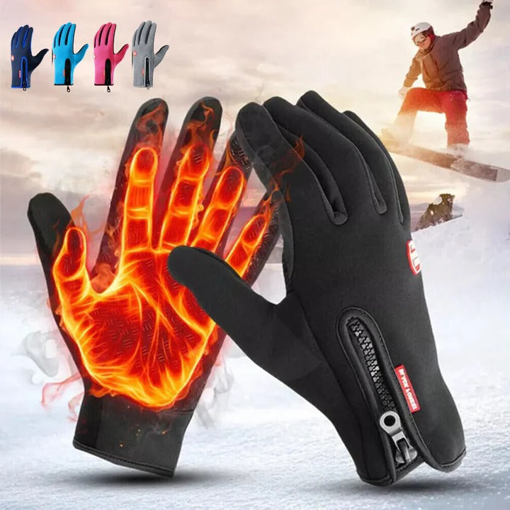 Unisex Heated Thermal Winter Sports Gloves - Ultimate Warmth & Comfort for Outdoor Activities