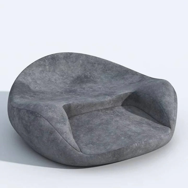 Premium Round Meditation Cushion with Supportive Memory Foam Core for Ultimate Comfort