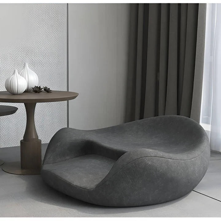 Premium Round Meditation Cushion with Supportive Memory Foam Core for Ultimate Comfort