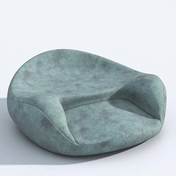 Premium Round Meditation Cushion with Supportive Memory Foam Core for Ultimate Comfort