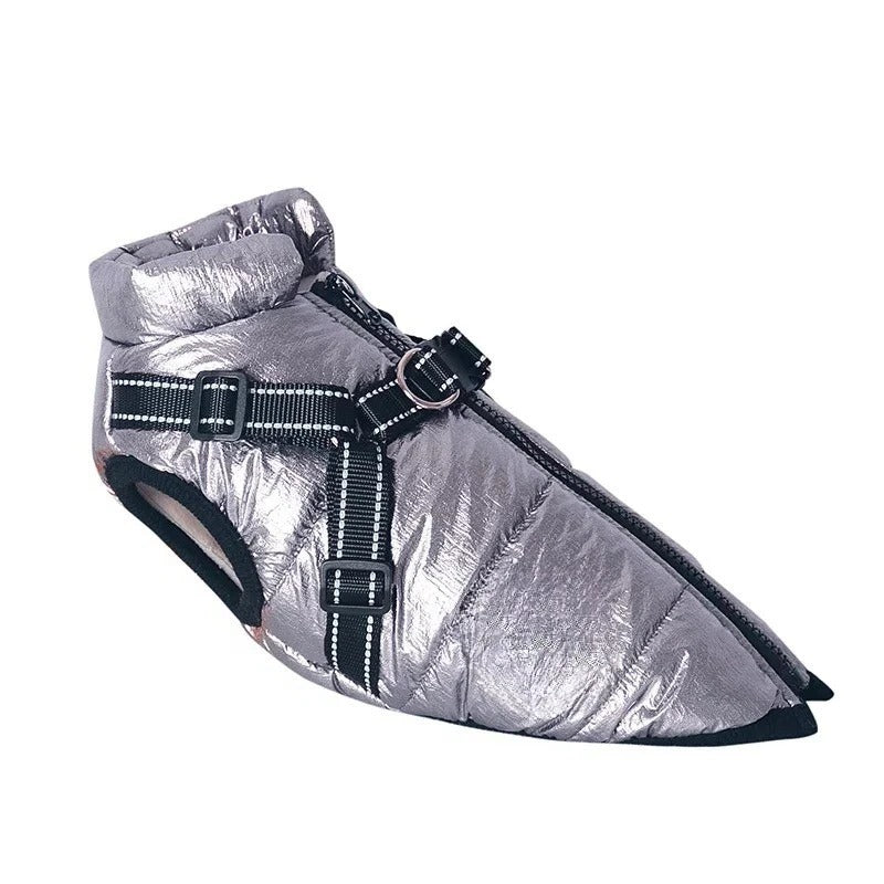 Premium Insulated Dog Coat with Built-In Harness - Perfect for Cold Weather Protection