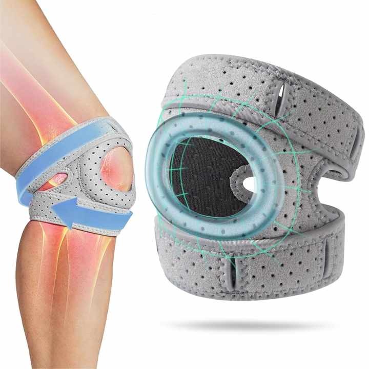 Adjustable Knee Support Brace for Running & Workouts - Ultimate Comfort & Stability