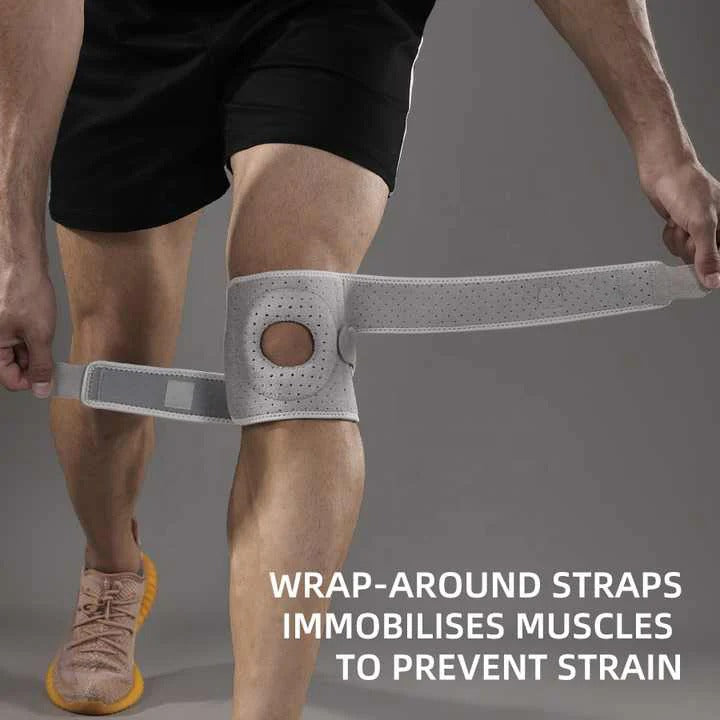 Adjustable Knee Support Brace for Running & Workouts - Ultimate Comfort & Stability