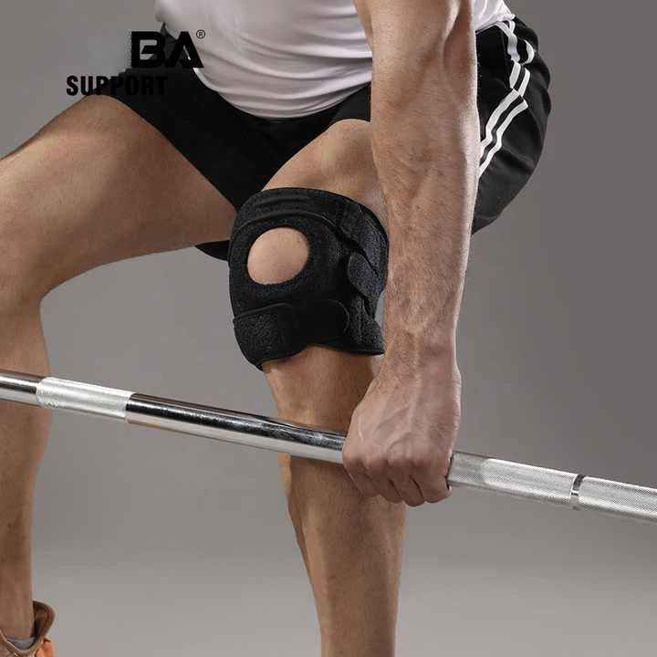 Adjustable Knee Support Brace for Running & Workouts - Ultimate Comfort & Stability