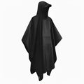 Waterproof Hooded Rain Poncho for Outdoor Activities - Includes Convenient Storage Bag