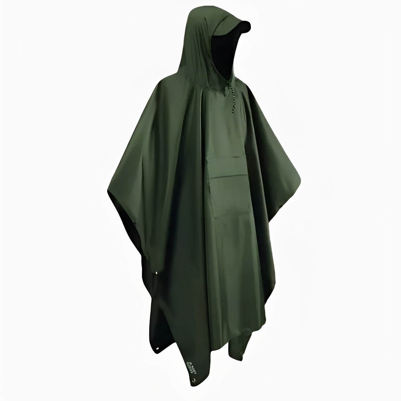 Waterproof Hooded Rain Poncho for Outdoor Activities - Includes Convenient Storage Bag