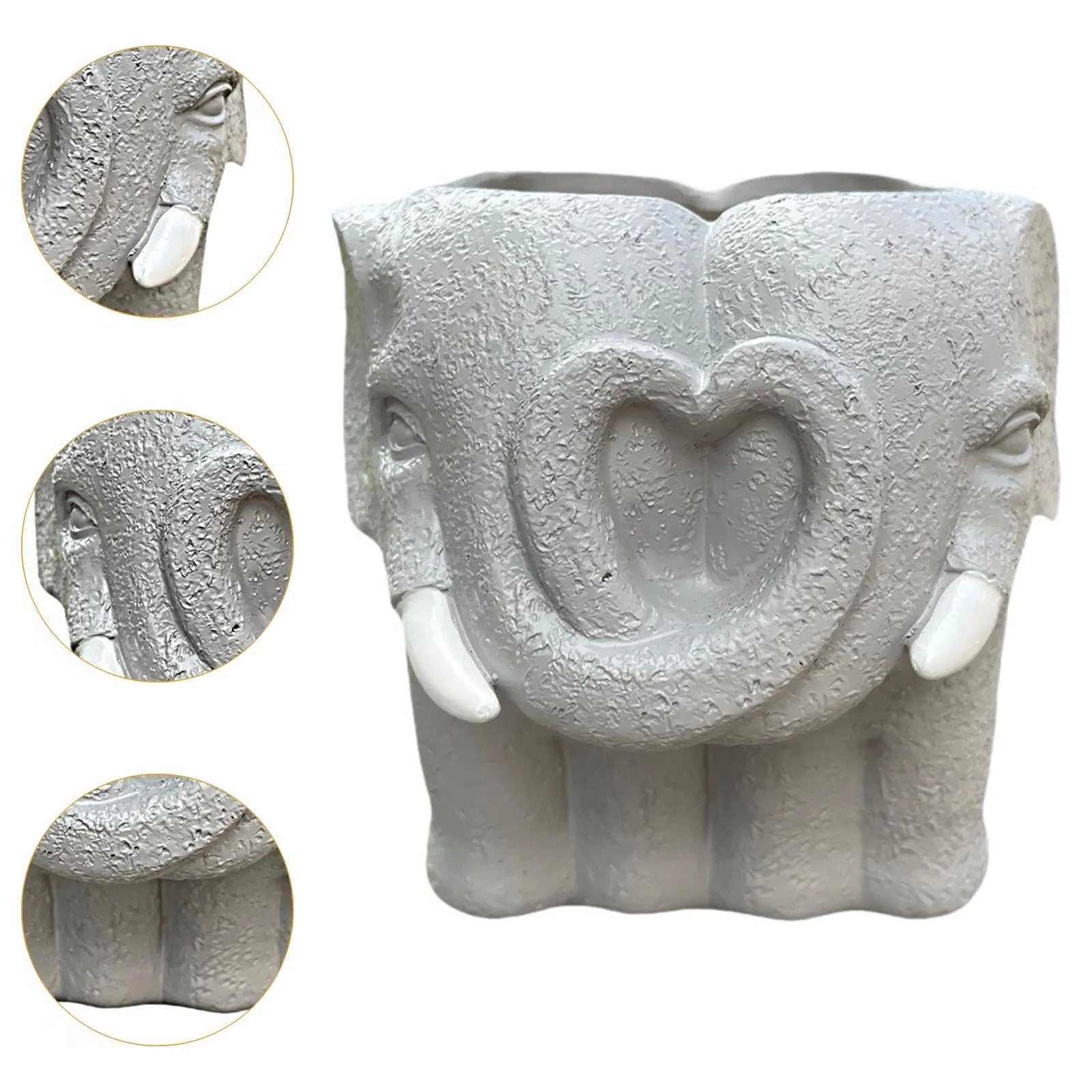 Adorable Small Cartoon Succulent Plant Pot - Perfect for Home Decor & Indoor Display
