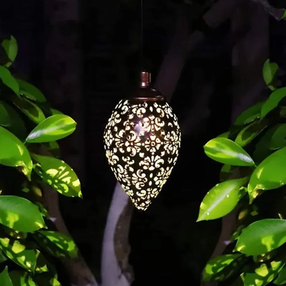 Solar Powered Water Drop Garden Light - Eco-Friendly Outdoor Decoration for Pathways and Landscapes