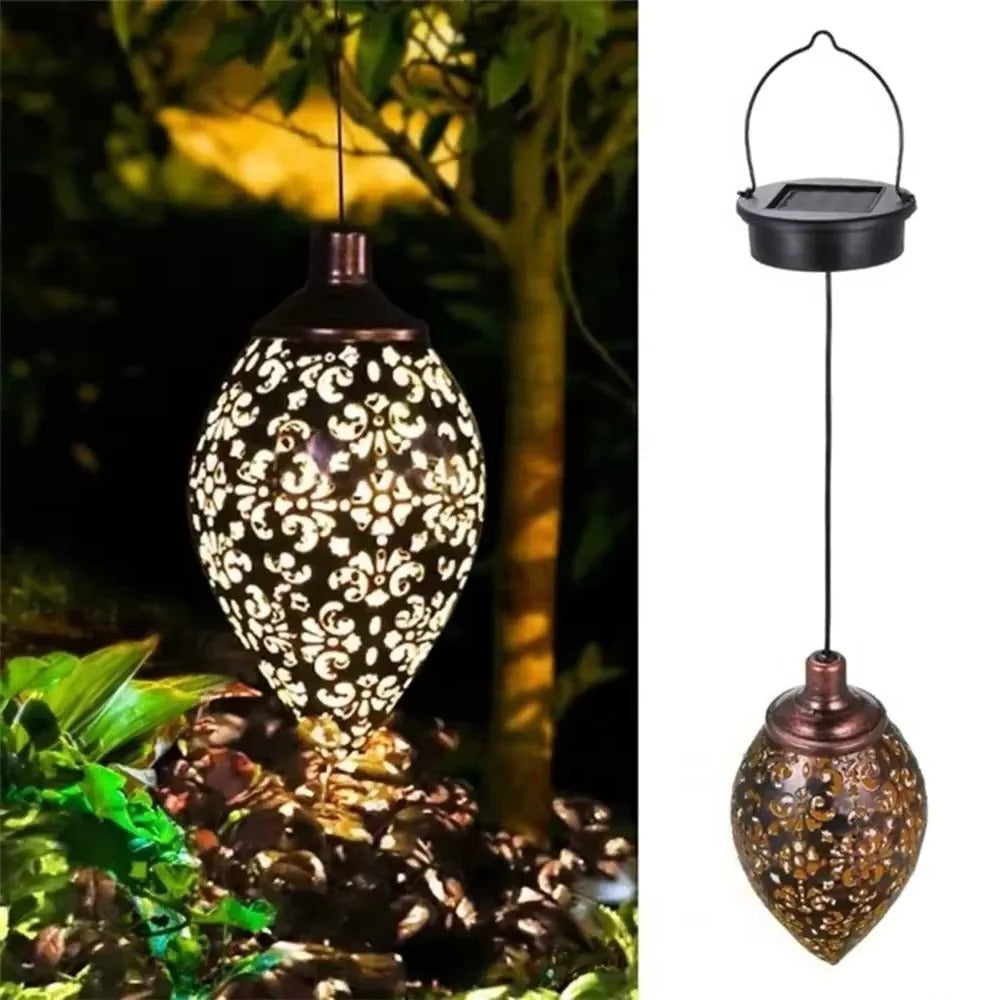 Solar Powered Water Drop Garden Light - Eco-Friendly Outdoor Decoration for Pathways and Landscapes