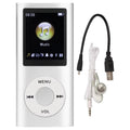 Compact Digital MP3 Player with 1.8" LCD Screen, Video Playback, and Sleek Design - Portable Music & Video Player