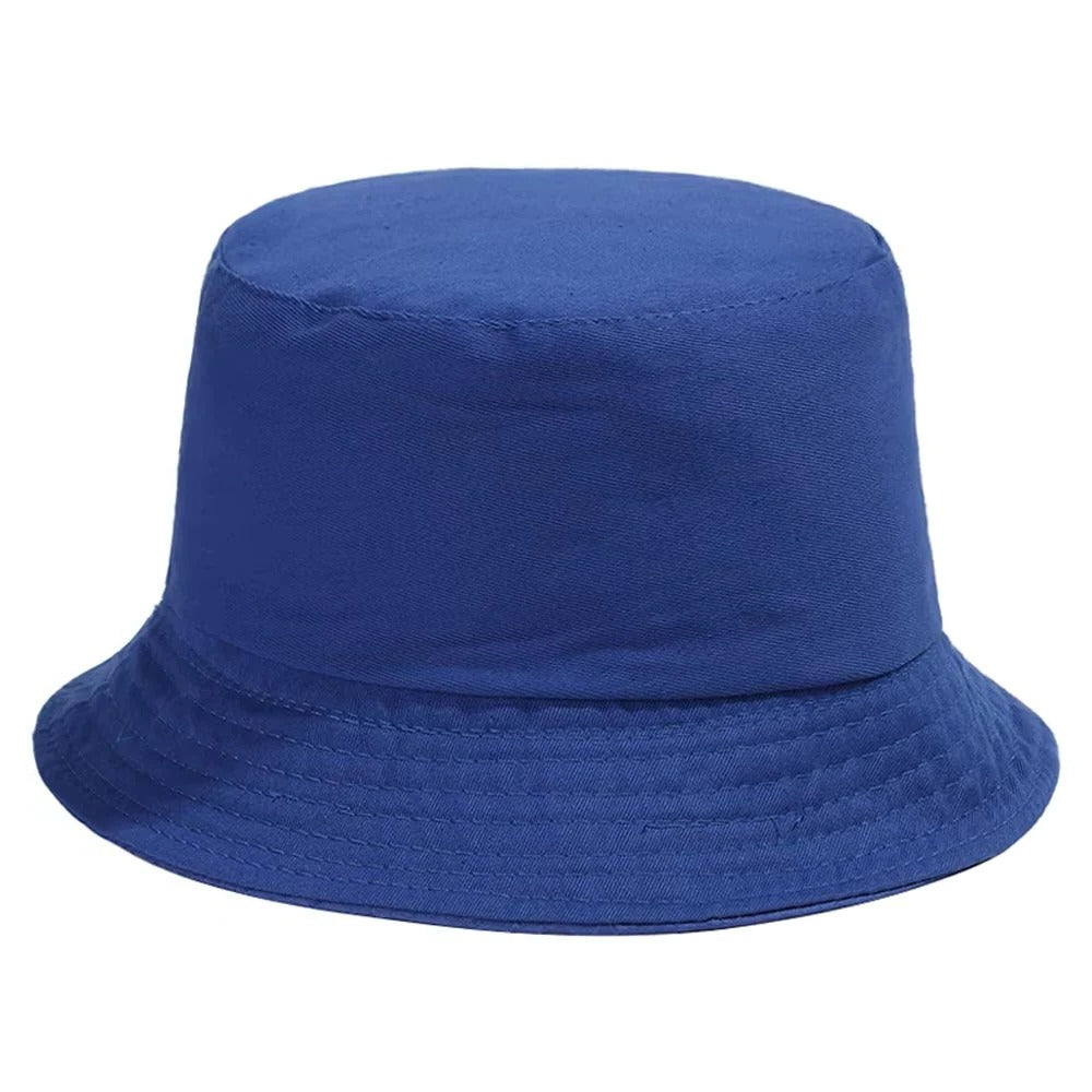 Versatile Foldable Denim Bucket Hat - Comfortable Cotton Material for All-Day Style